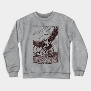 Owl and Octopus Husqvarnarok Crewneck Sweatshirt